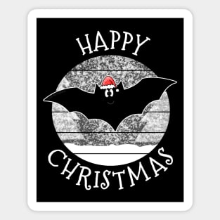 Christmas Bat Goth Xmas 2022 Magnet